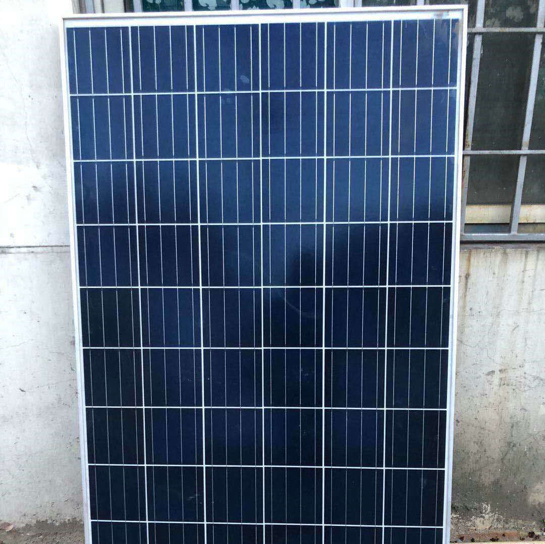 出售电站拆卸二手太阳能电池板九成新发电板各种规格功率种类齐全
